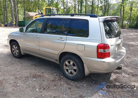 2007 Toyota Highlander Sport/Limited из США, поврежденный, VIN JTEDP21AX70144788